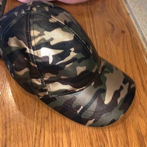 Camo Print Cap